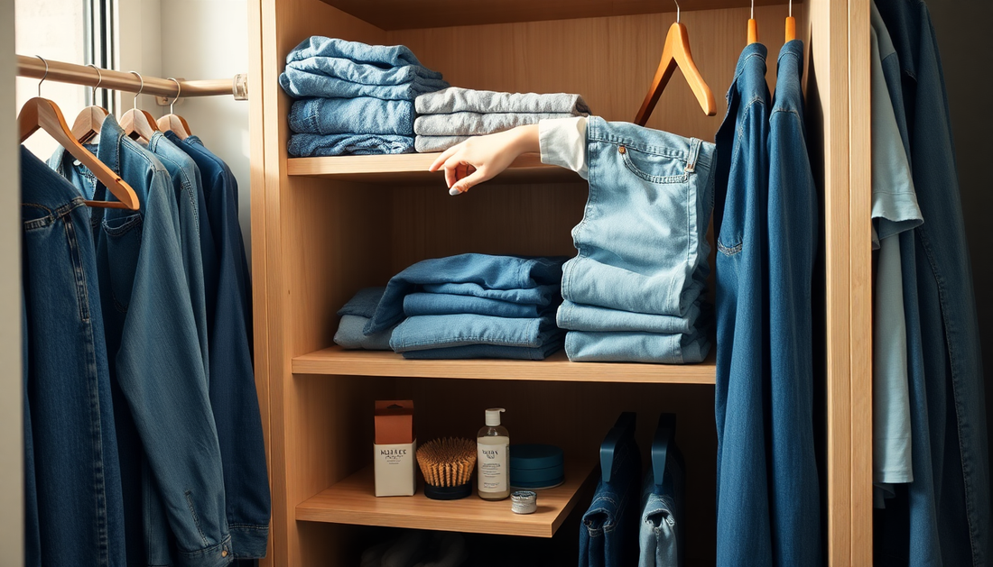 How to Care for Women's Denim Jeans Between Wears
