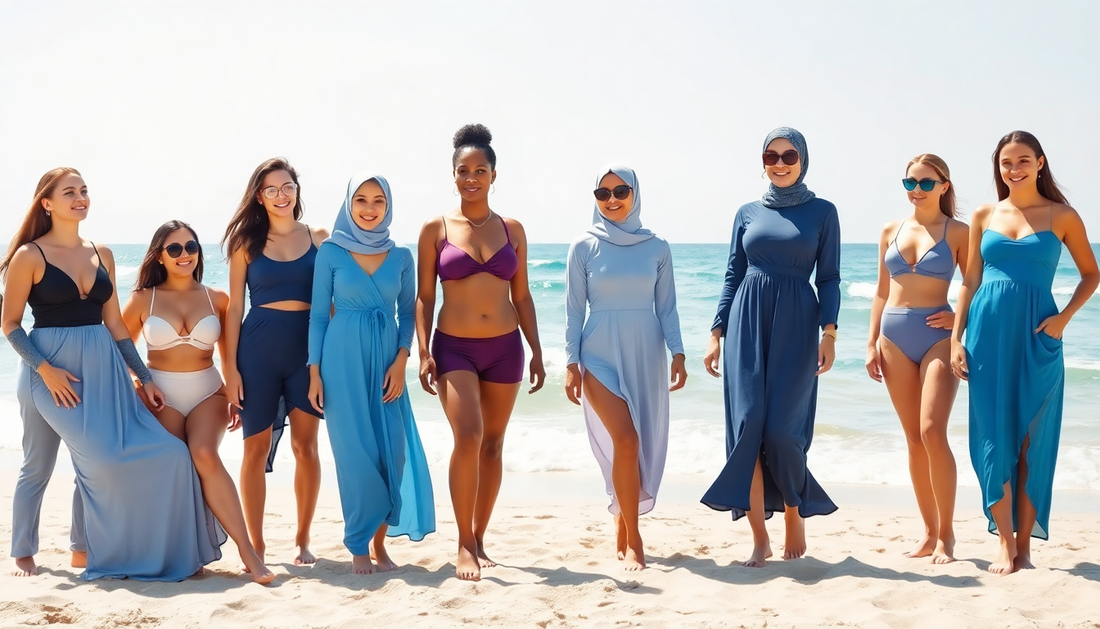 Modest swimwear 2026 — stylish coverage swimsuits for women