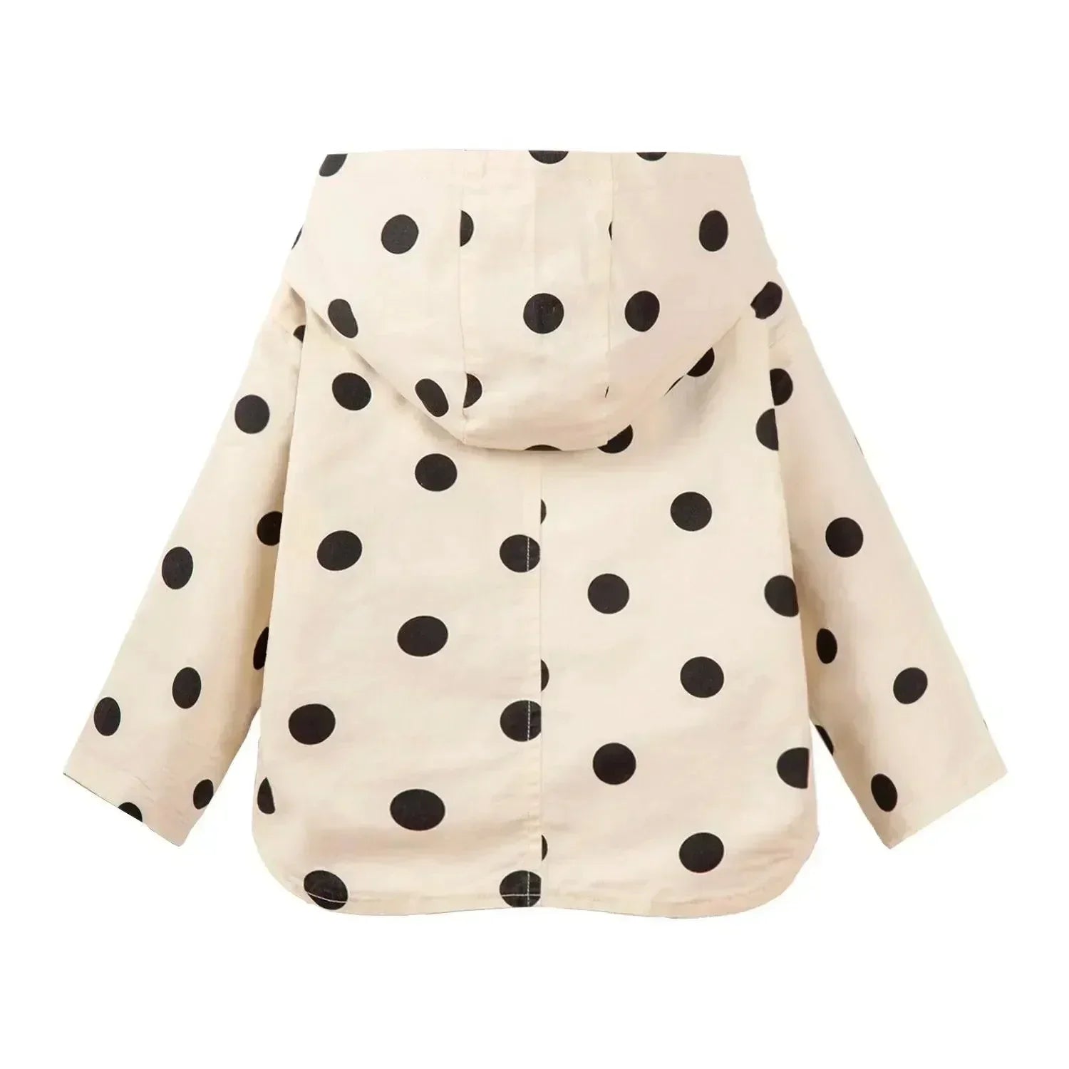 Kids Hooded Windbreaker Jacket Casual Style