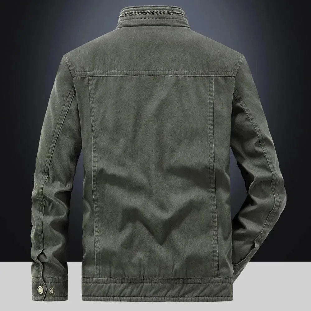 Men’s Bomber Jacket Warm Casual Style