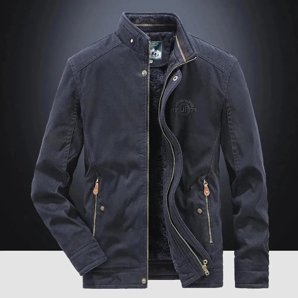 Men’s Bomber Jacket Warm Casual Style