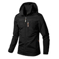 Men's Bomber Windbreaker Jacket Hooded Lightweight Style