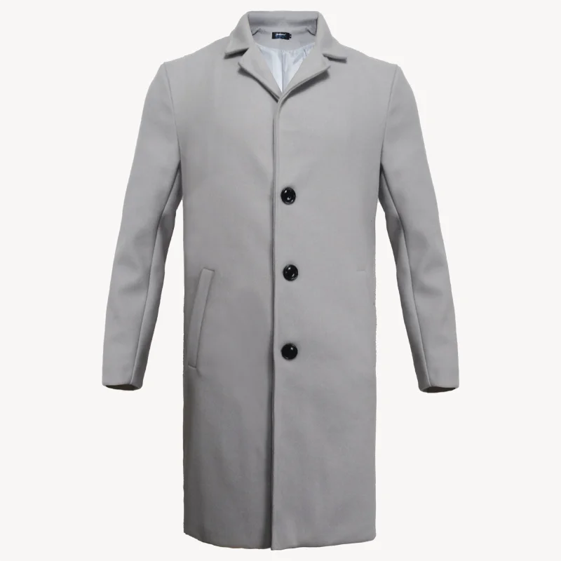 Men's Casual Sport Jacket Button Front Style