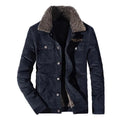 Men’s Corduroy Trucker Jacket Warm Style