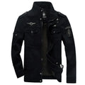 Men's Cotton Trucker Jacket Button Front Casual Style