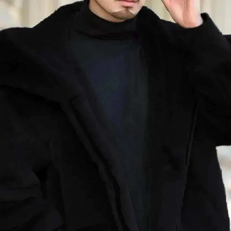 Men's Faux Fur Coat Loose Fit Winter Style