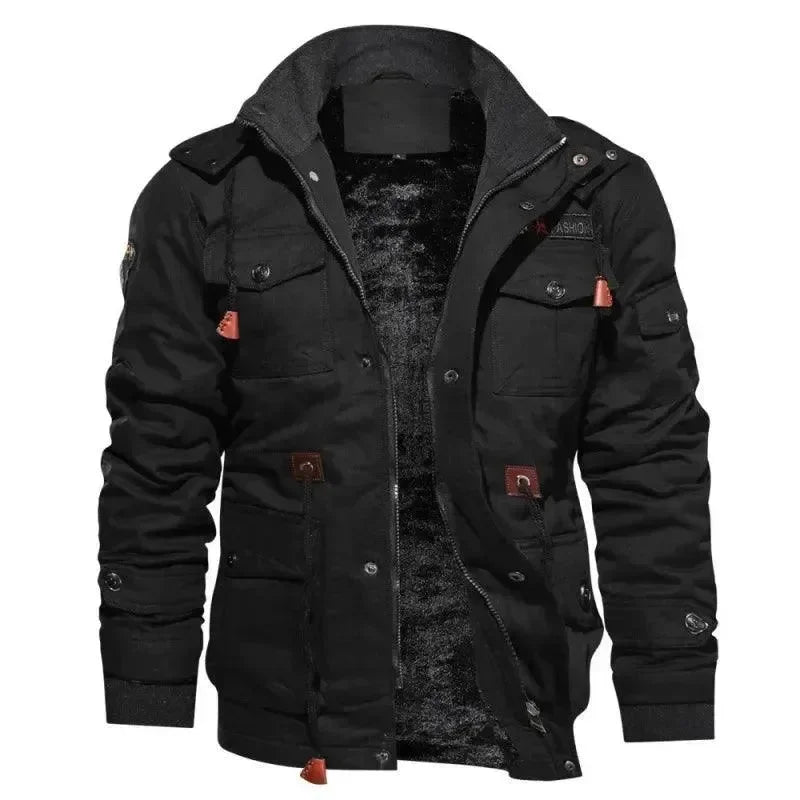 Men’s Field Jacket Multi Pocket Utility Style