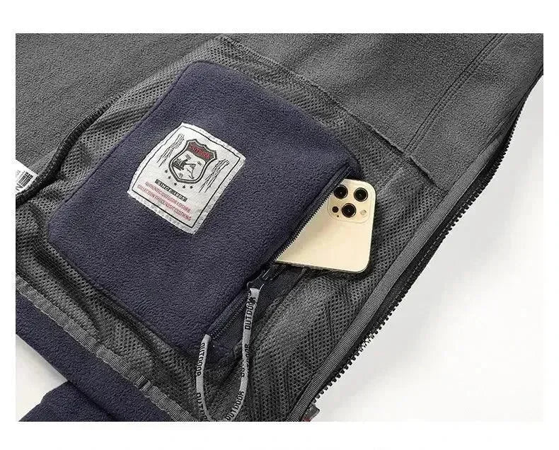 Men’s Fleece Jacket Warm Layering Style