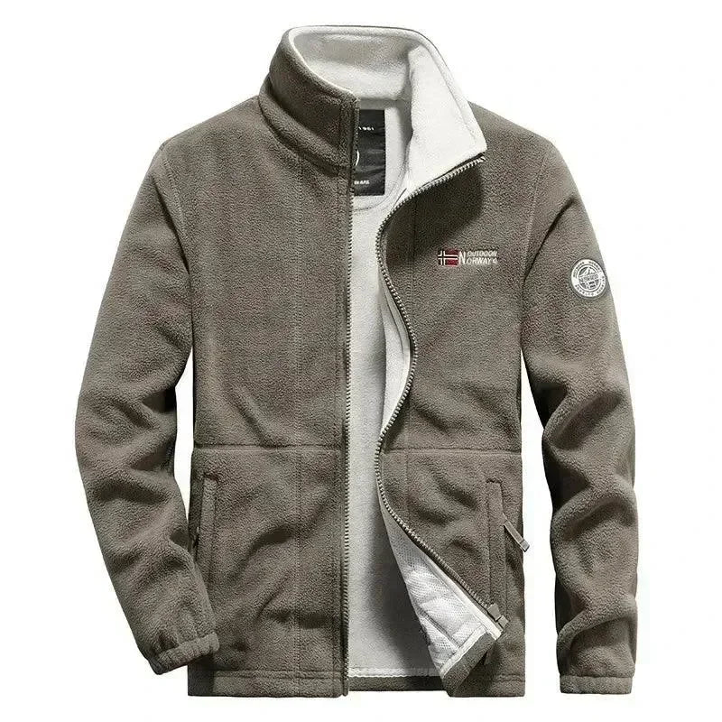 Men’s Fleece Jacket Warm Layering Style
