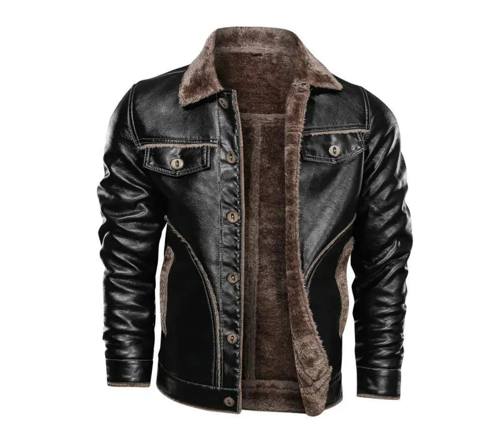 Men’s Fleece Lined Bomber Jacket Style