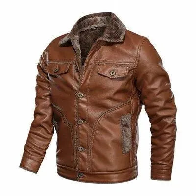 Men’s Fleece Lined Bomber Jacket Style
