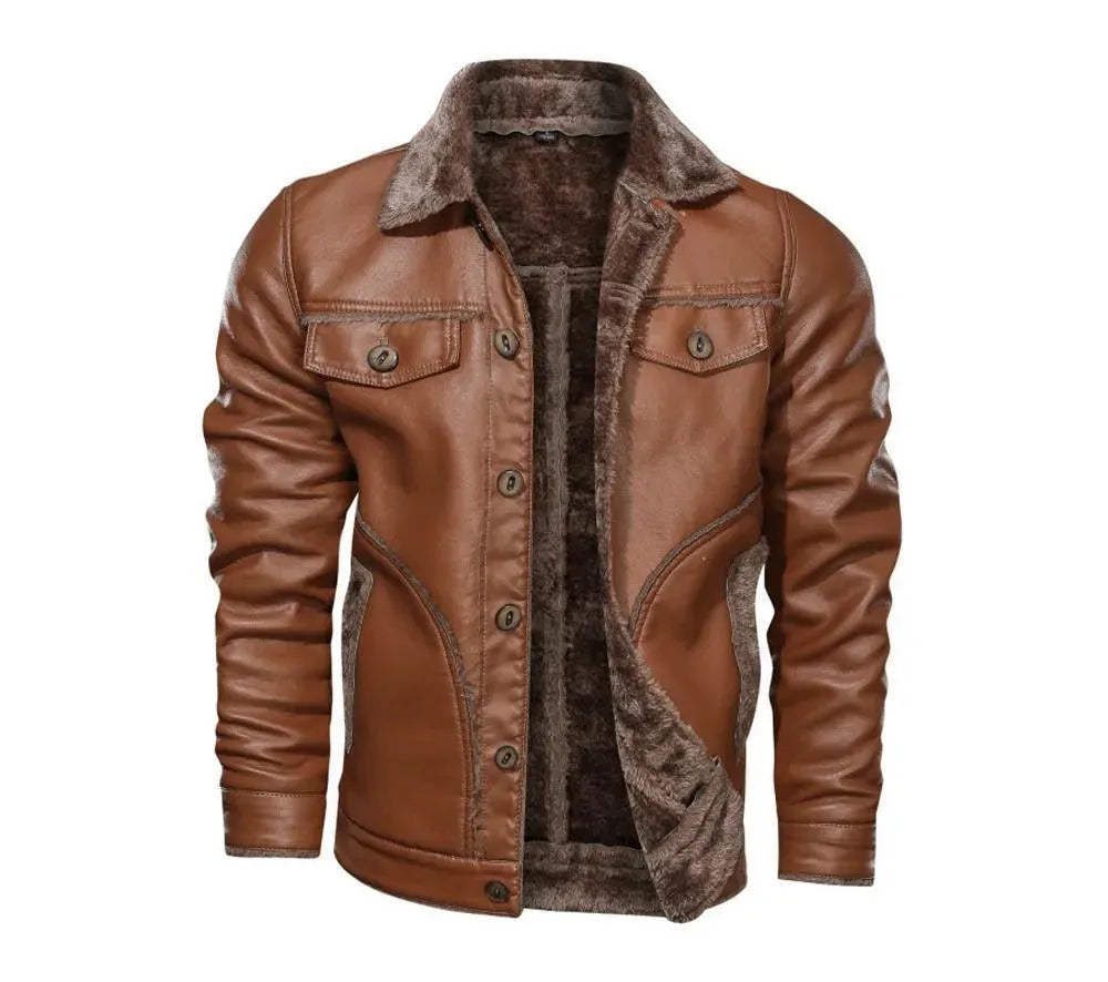 Men’s Fleece Lined Bomber Jacket Style