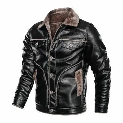 Men’s Fleece Lined Bomber Jacket Style