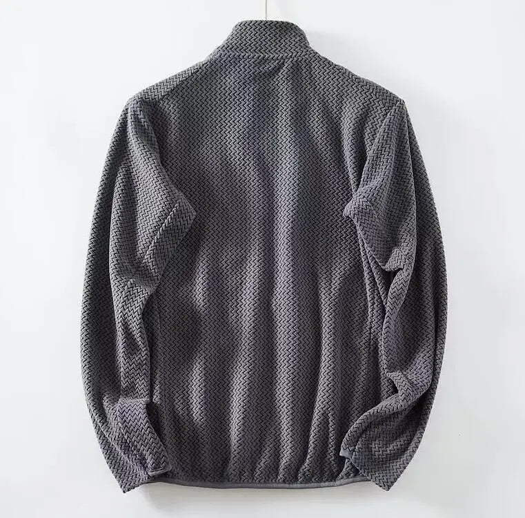 Men's Fleece Lined Windbreaker Jacket Lightweight Style