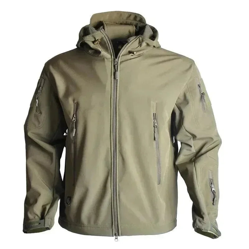 Men’s Hooded Waterproof Jacket Outdoor Style