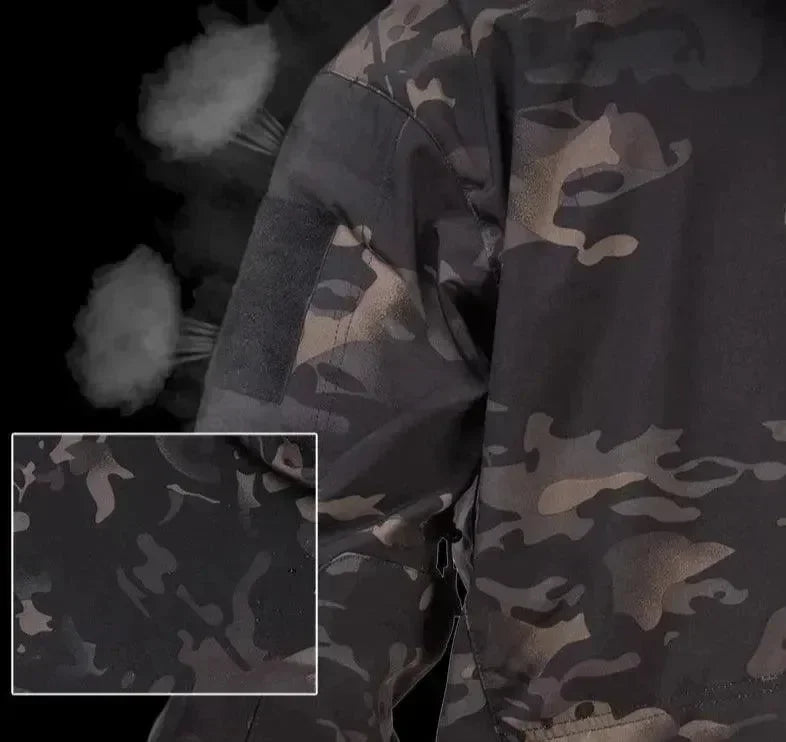 Men’s Hooded Waterproof Jacket Outdoor Style