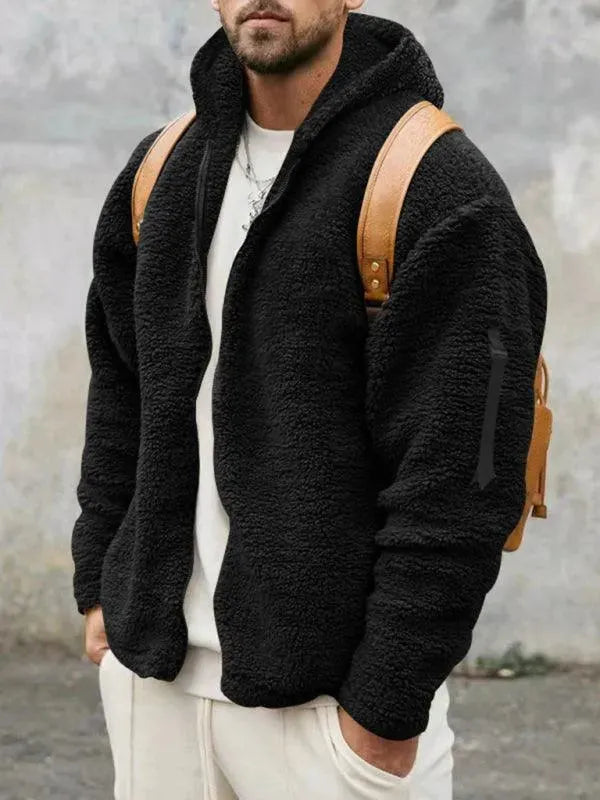 Men’s Hooded Windbreaker Jacket Lightweight Style