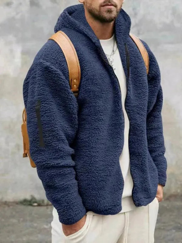 Men’s Hooded Windbreaker Jacket Lightweight Style