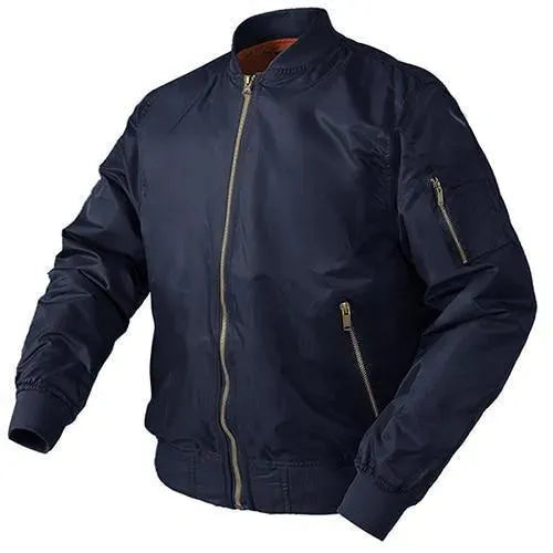 Men’s Lightweight Bomber Jacket Casual Style