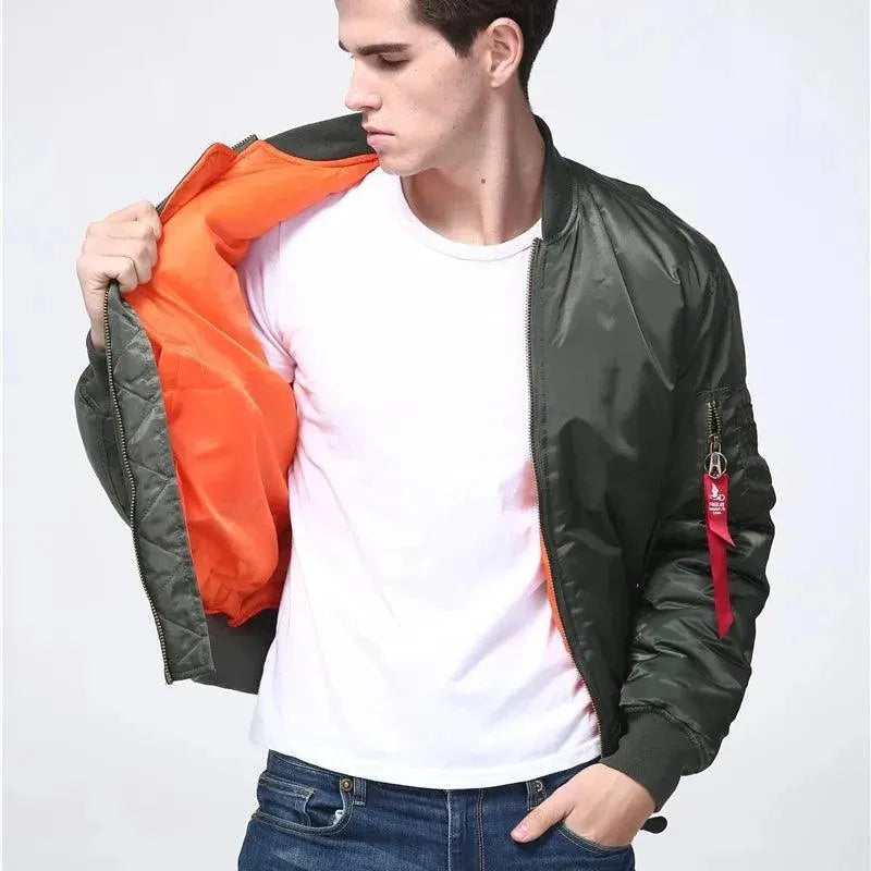 Men’s Military Bomber Jacket Tactical Style