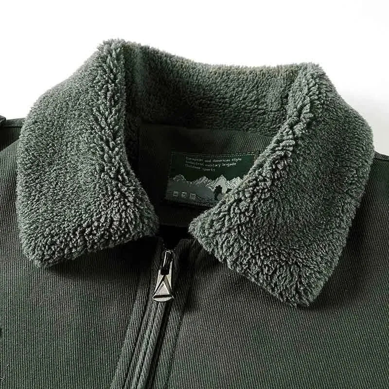 Men’s Military Bomber Jacket Vintage Style