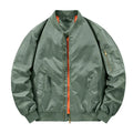 Men's Nylon Bomber Jacket Lightweight Casual Style