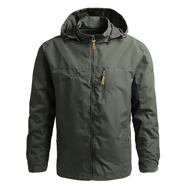 Men's Outdoor Windbreaker Jacket Lightweight Casual Style