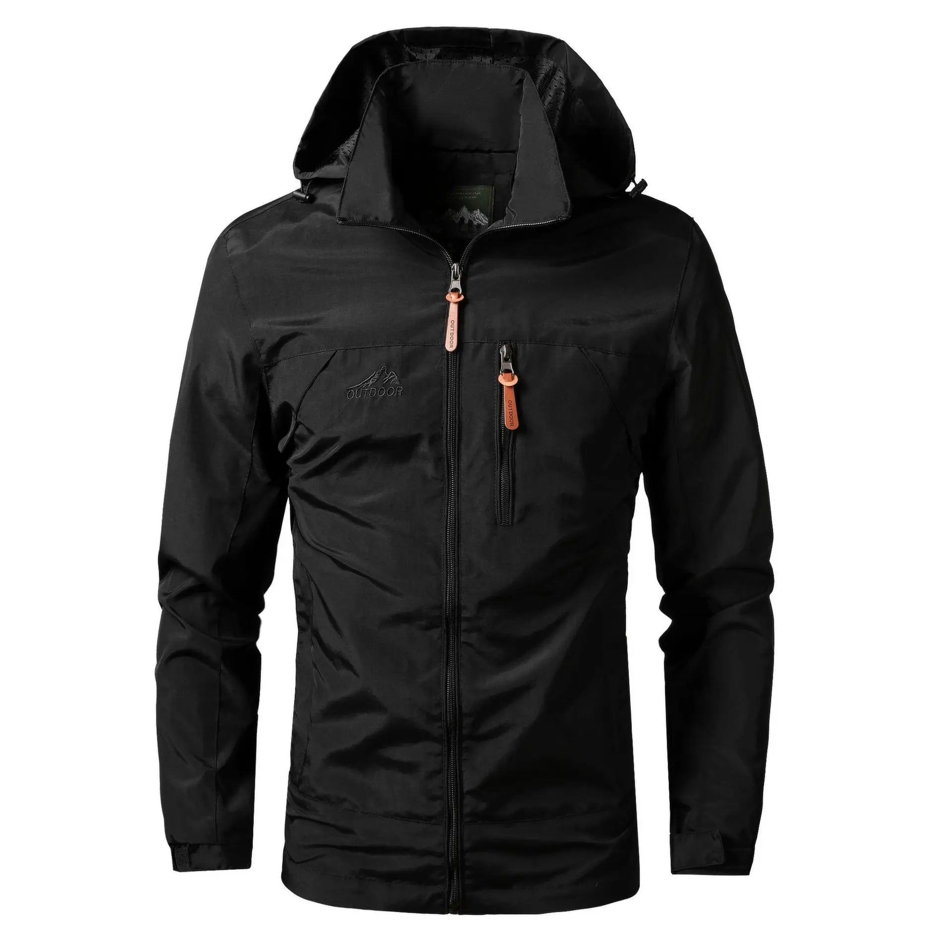 Men's Oversized Windbreaker Jacket Lightweight Casual Style