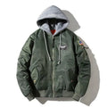 Men’s Patch Bomber Jacket Casual Style