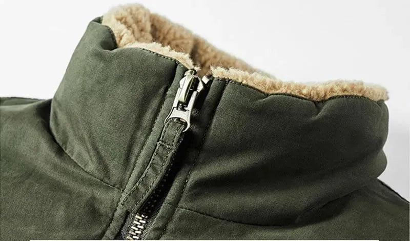 Men’s Quilted Bomber Jacket Casual Style