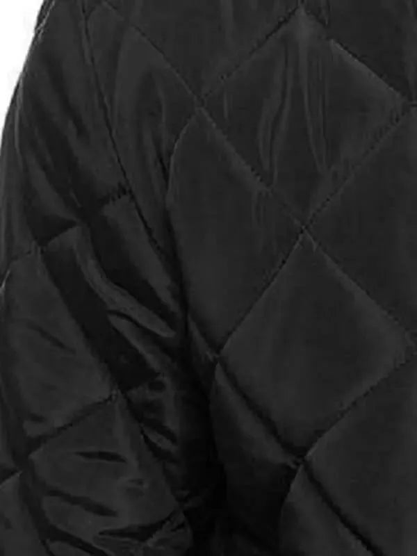 Men’s Quilted Bomber Jacket Insulated Style
