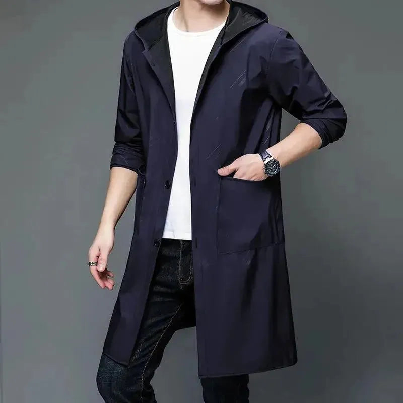 Men's Rain Coat Waterproof Lightweight Design