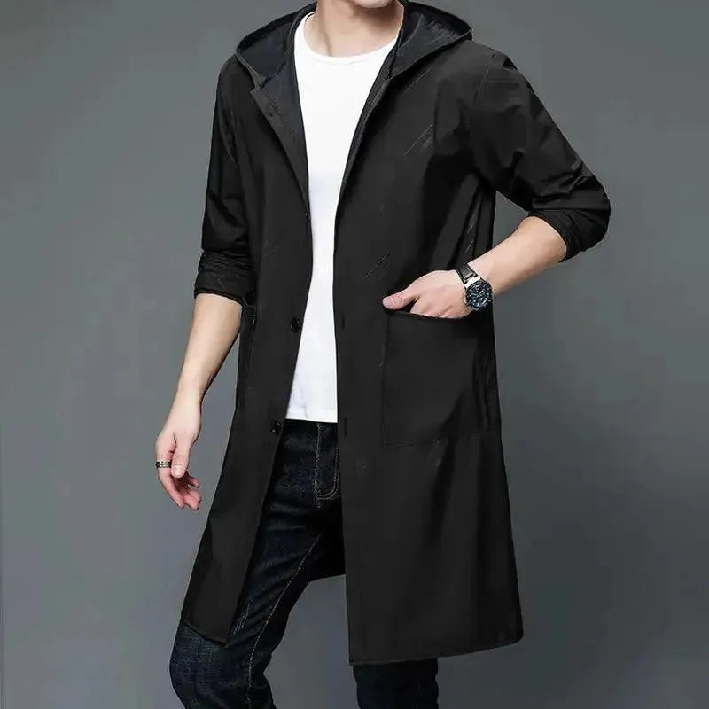 Men's Rain Coat Waterproof Lightweight Design