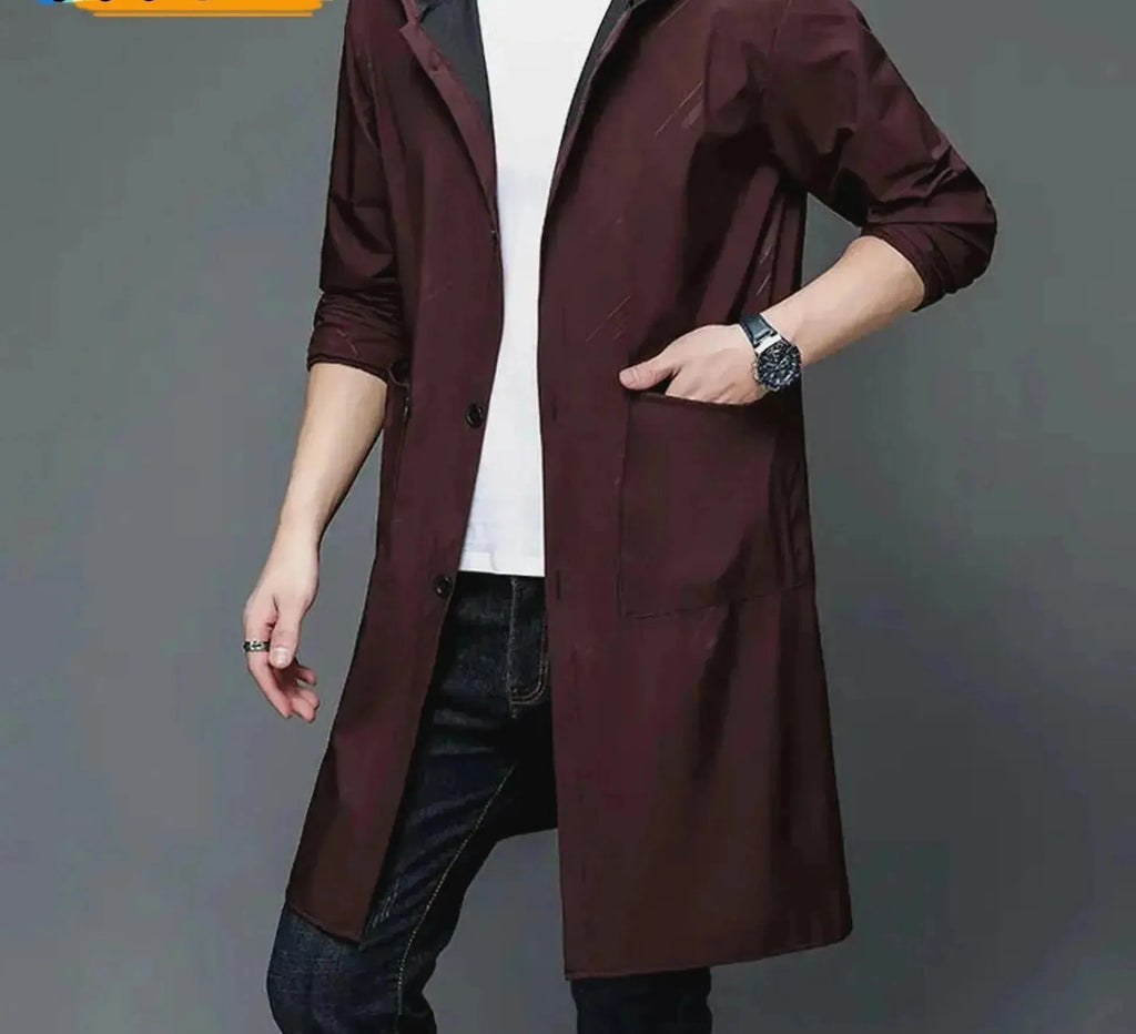 Men's Rain Coat Waterproof Lightweight Design
