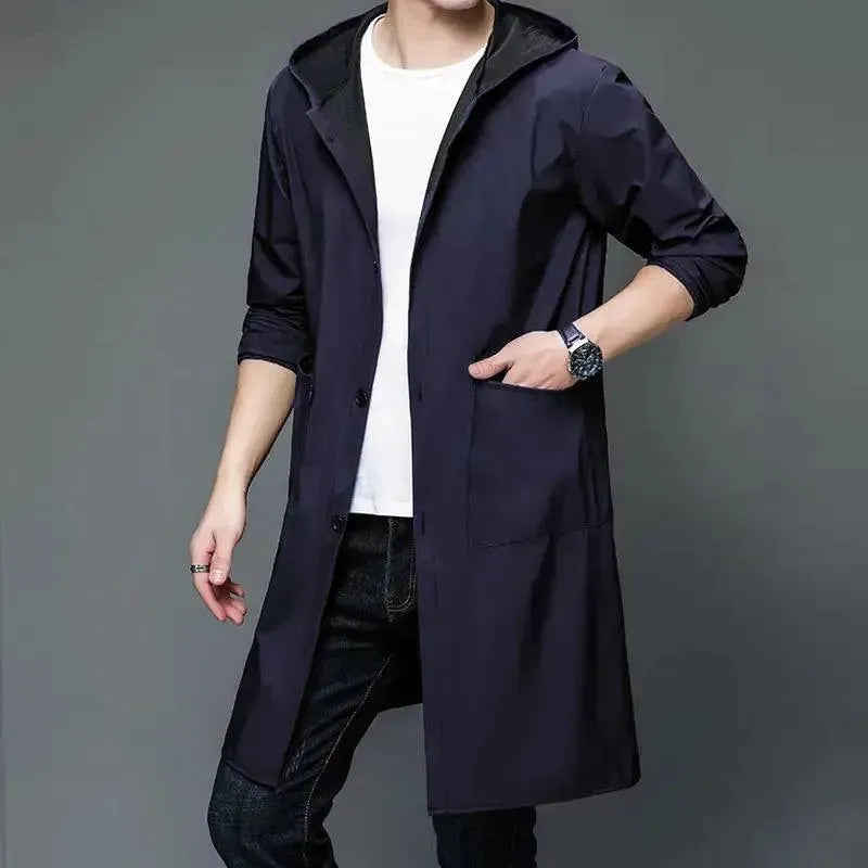 Men's Rain Coat Waterproof Lightweight Design