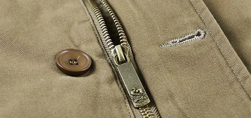 Men’s Safari Parka Jacket Casual Style