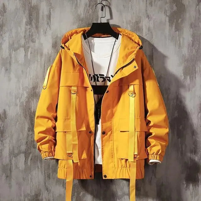Men’s Safari Windbreaker Jacket Casual Style