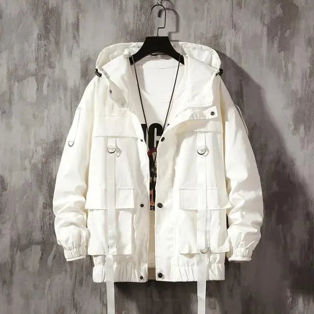 Men’s Safari Windbreaker Jacket Casual Style