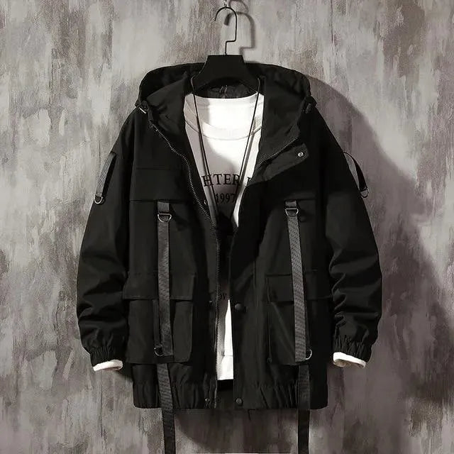 Men’s Safari Windbreaker Jacket Casual Style