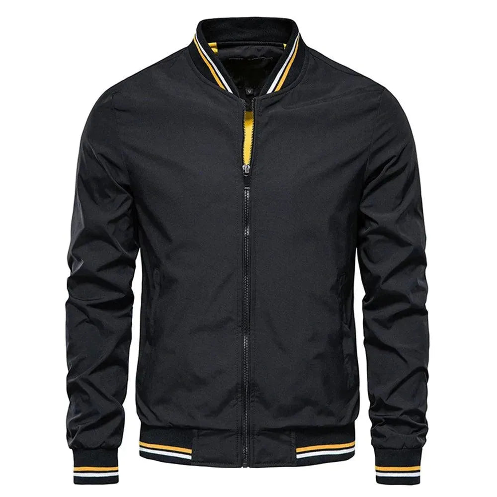 Men’s Slim Bomber Jacket Lightweight Style