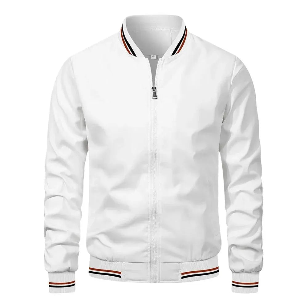 Men’s Slim Bomber Jacket Lightweight Style