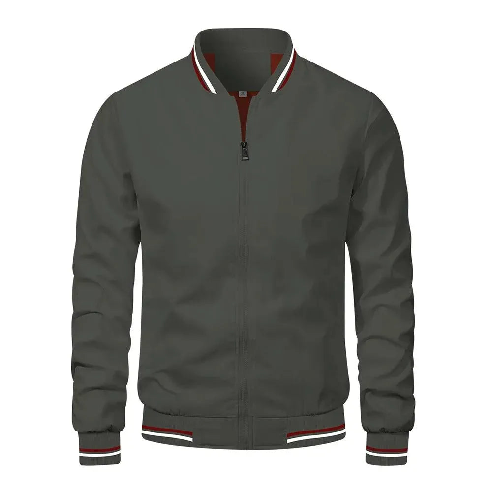 Men’s Slim Bomber Jacket Lightweight Style