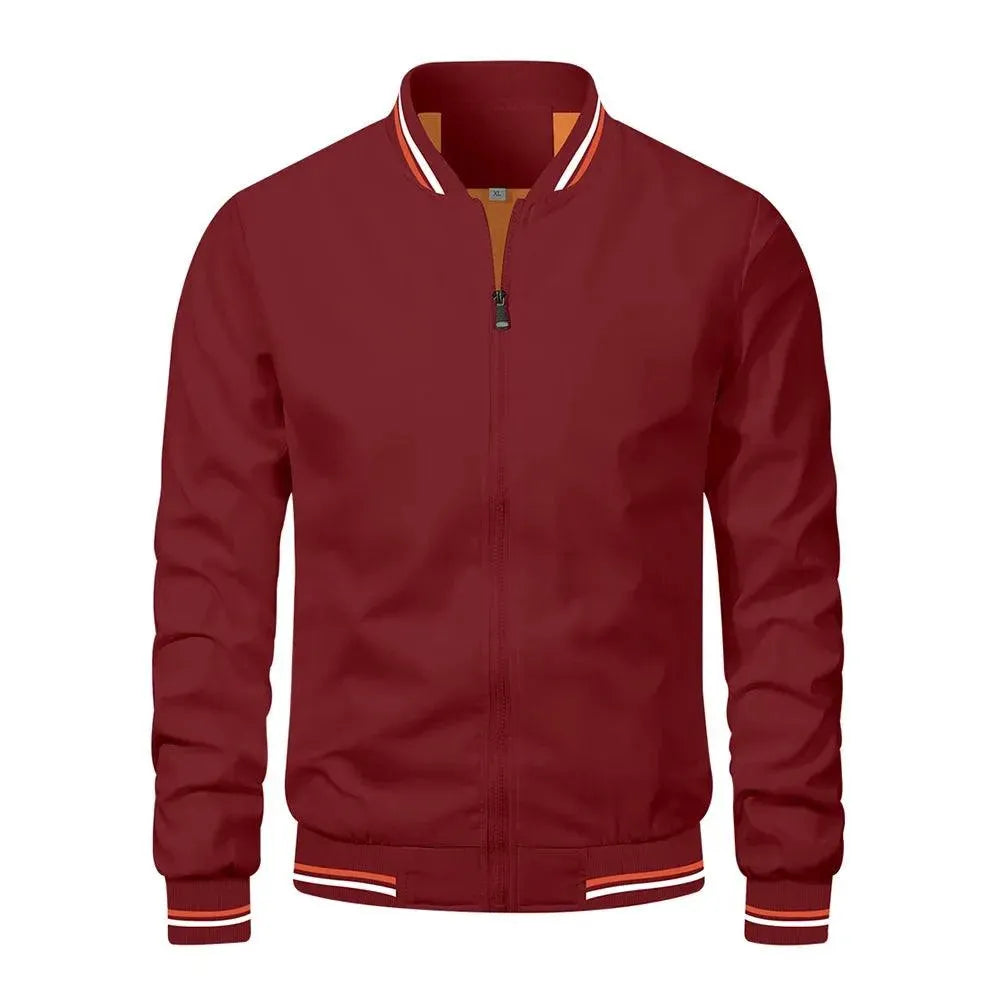 Men’s Slim Bomber Jacket Lightweight Style