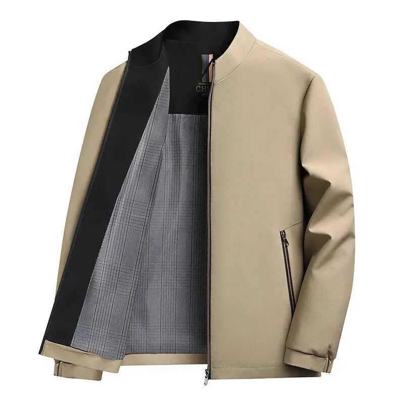 Men's Sport Jacket Lightweight Zipper Casual Style