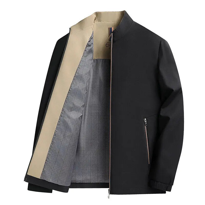 Men's Sport Jacket Lightweight Zipper Casual Style