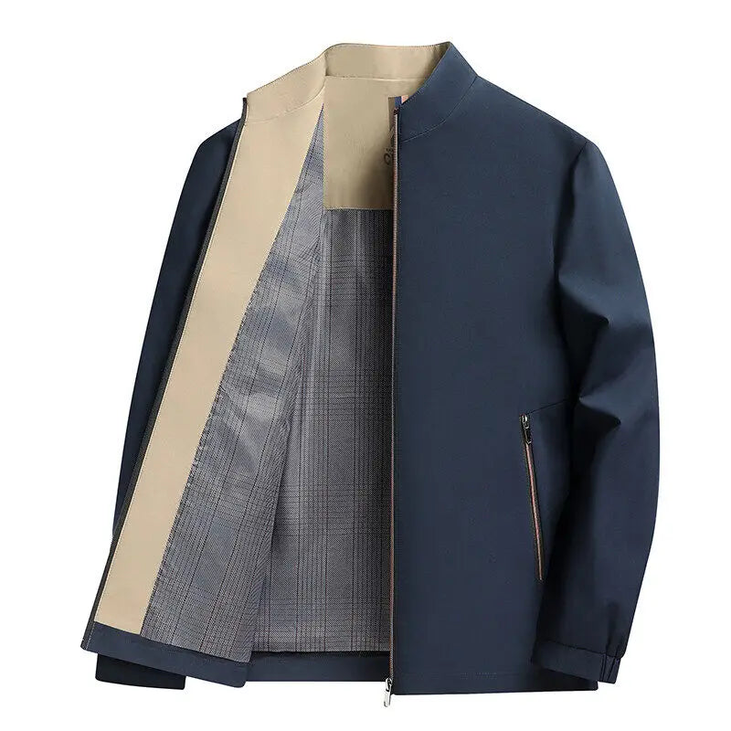 Men's Sport Jacket Lightweight Zipper Casual Style