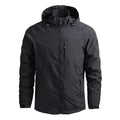 Men's Tactical Windbreaker Jacket Multi Pocket Outdoor Style