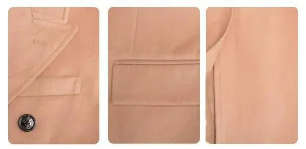 Men's Tailored Trench Coat Longline Structured Style