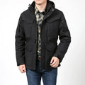 Men's Utility Field Jacket Multi Pocket Outdoor Style