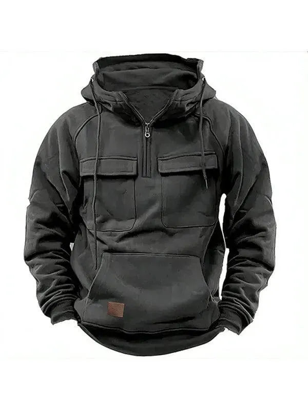 Men’s Utility Parka Jacket Casual Style